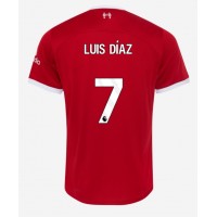 Dres Liverpool Luis Diaz #7 Domaci 2023-24 Kratak Rukav